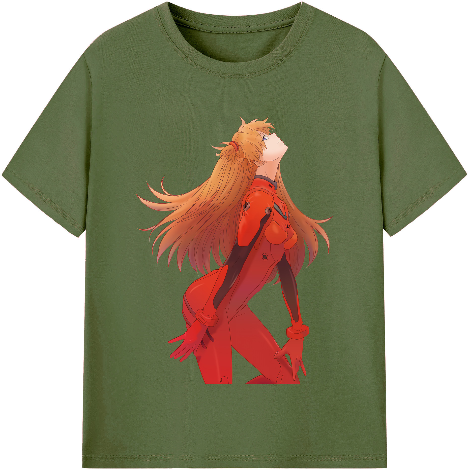 （画像用） EVA 新世紀エヴァンゲリオン 綿100％半袖Tシャツ（フロントプリント）